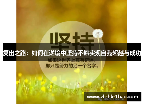 复出之路：如何在逆境中坚持不懈实现自我超越与成功